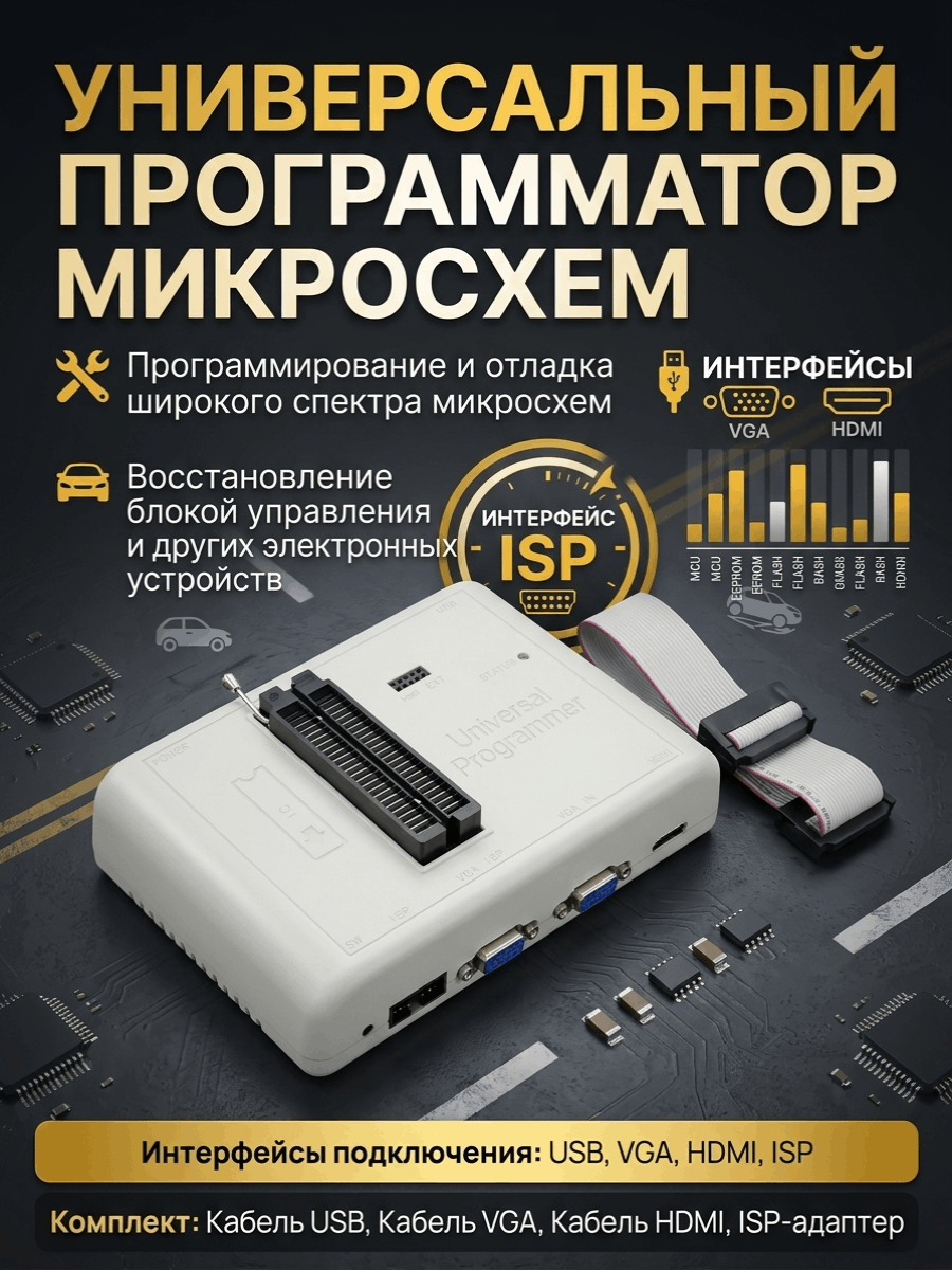 Программатор RT809H Программатор RT809H